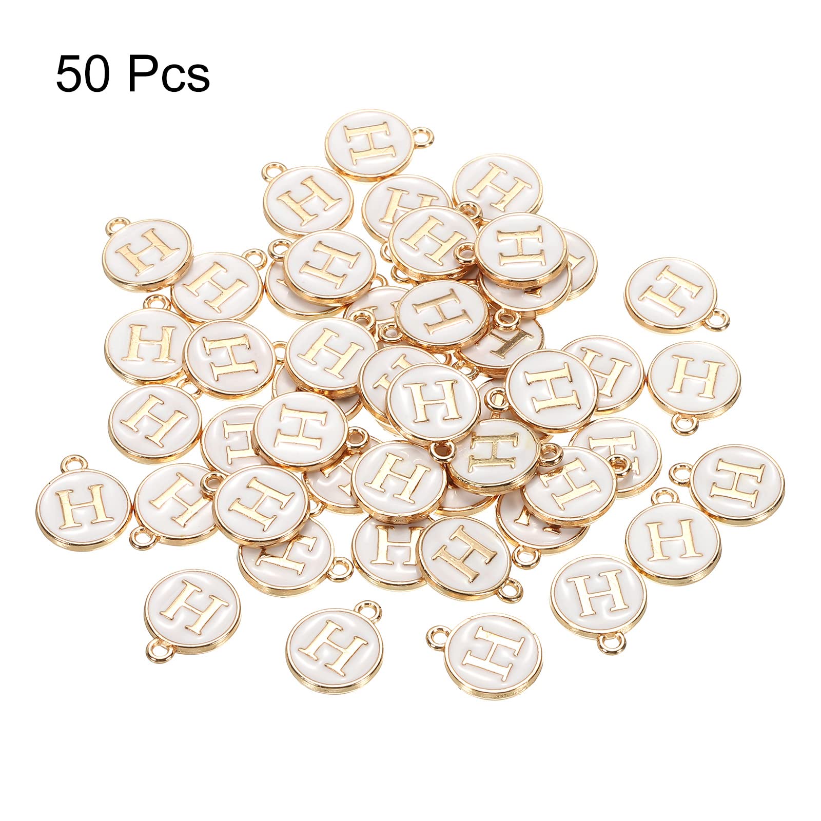 Amazon.co.jp: uxcell Hレターペンダント アルファベットペンダント